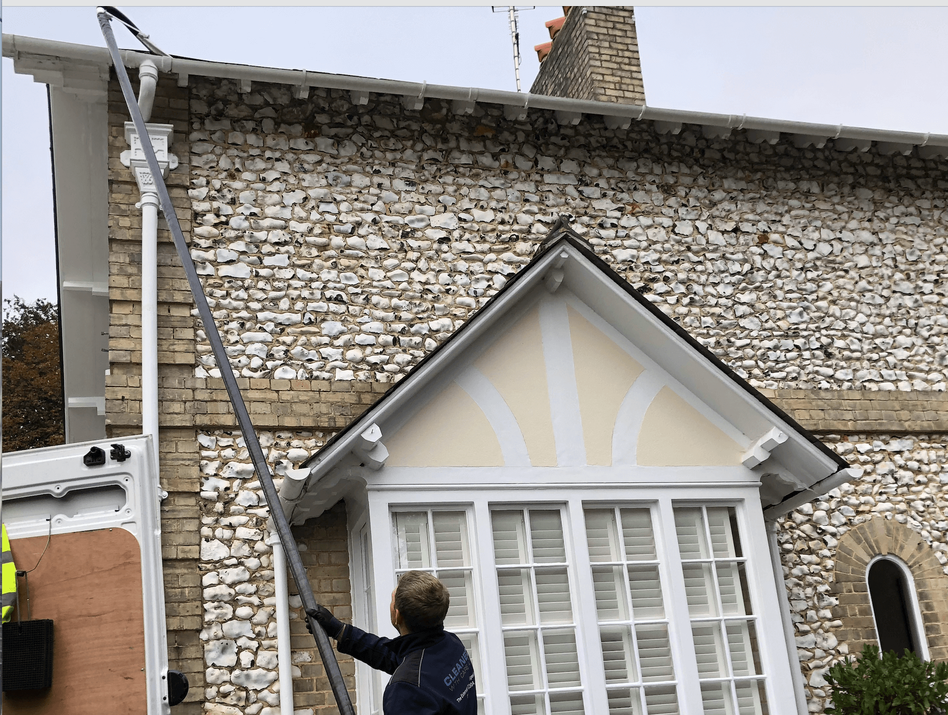 Professional gutter cleaning tools and equipment used by The Roof Moss Cleaners in Ascot